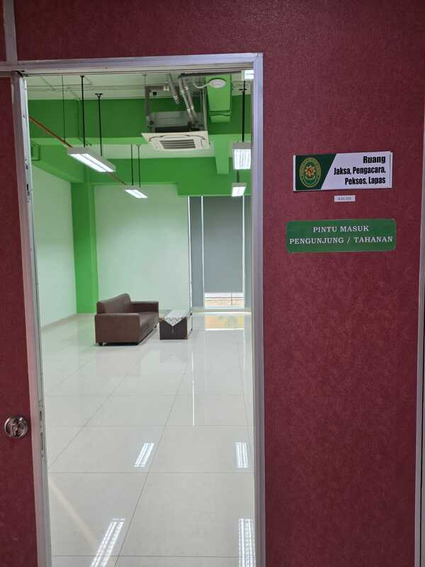 Ruang Jaksa, Pengacara, Peksos, Lapas