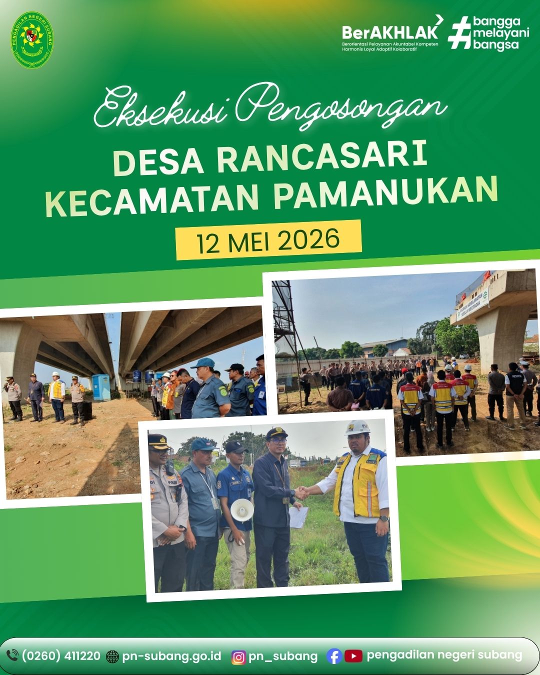 PELAKSANAAN EKSEKUSI PENGOSONGAN